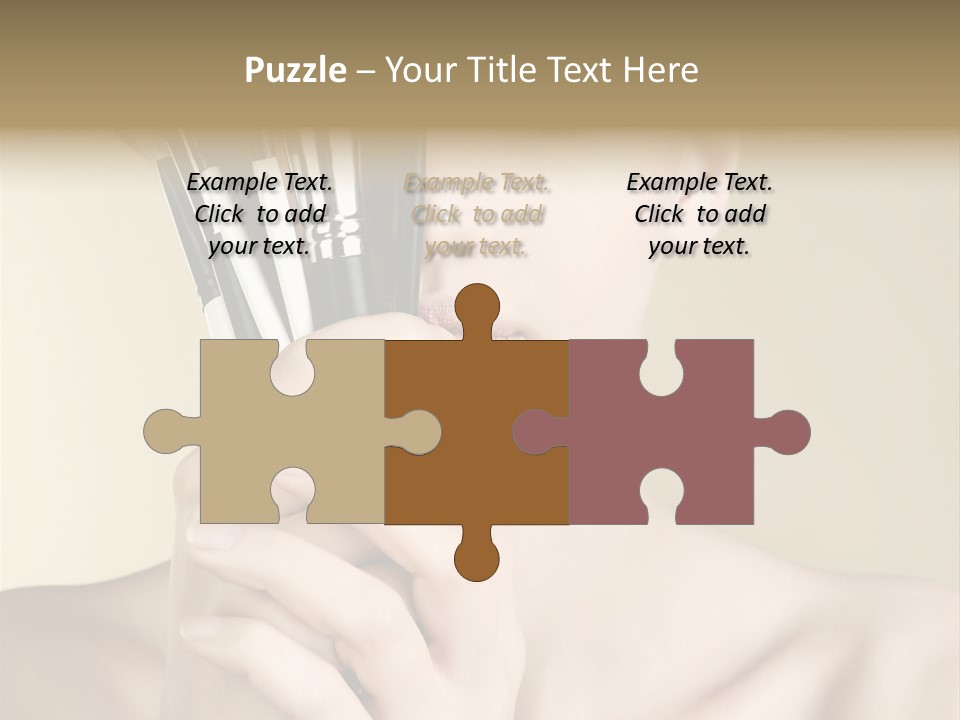 Model People Natural PowerPoint Template