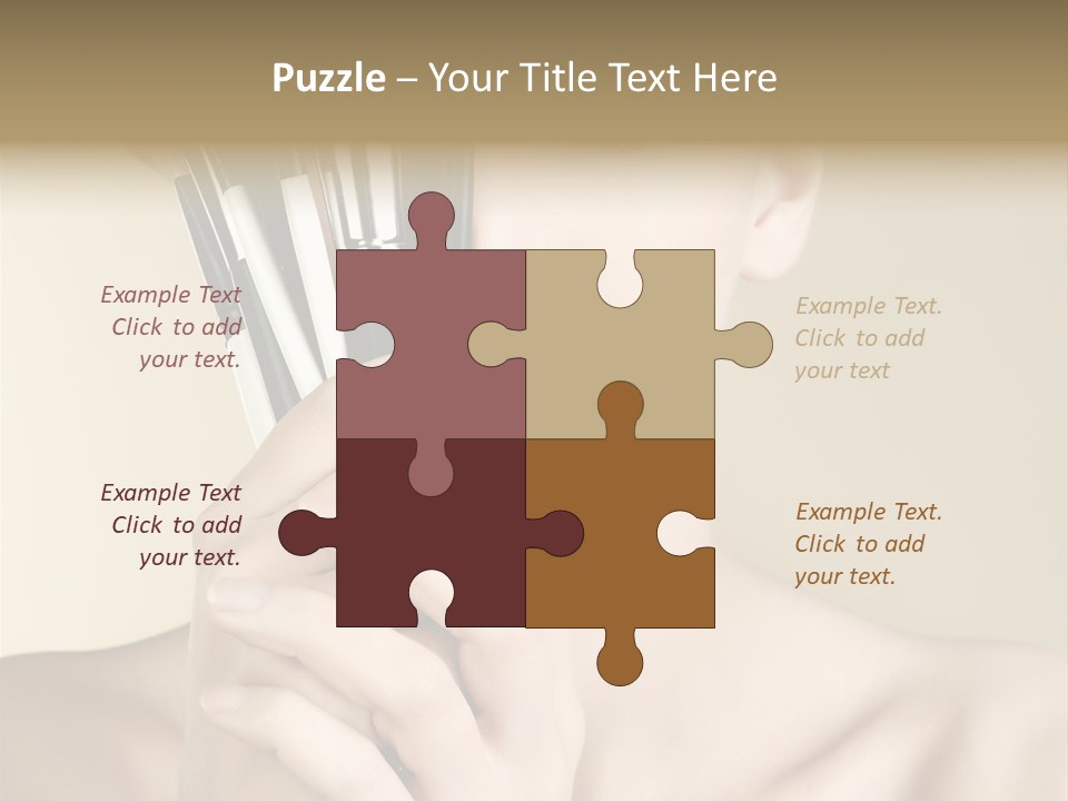 Model People Natural PowerPoint Template