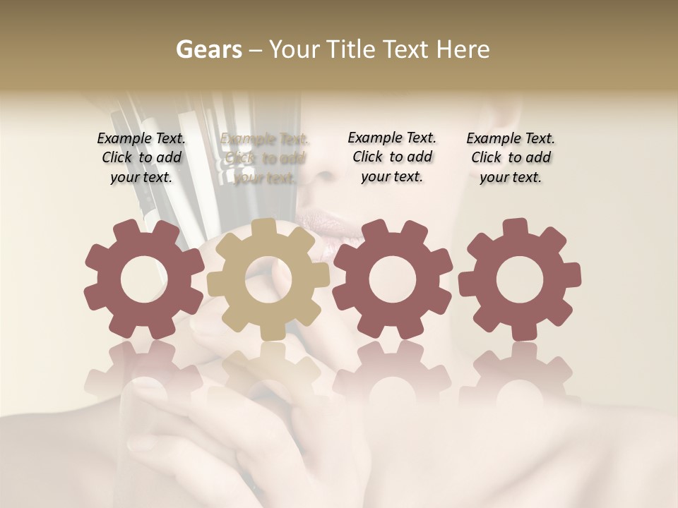 Model People Natural PowerPoint Template