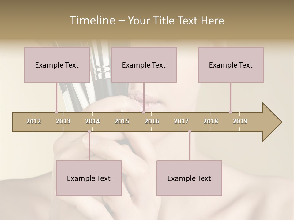 Model People Natural PowerPoint Template