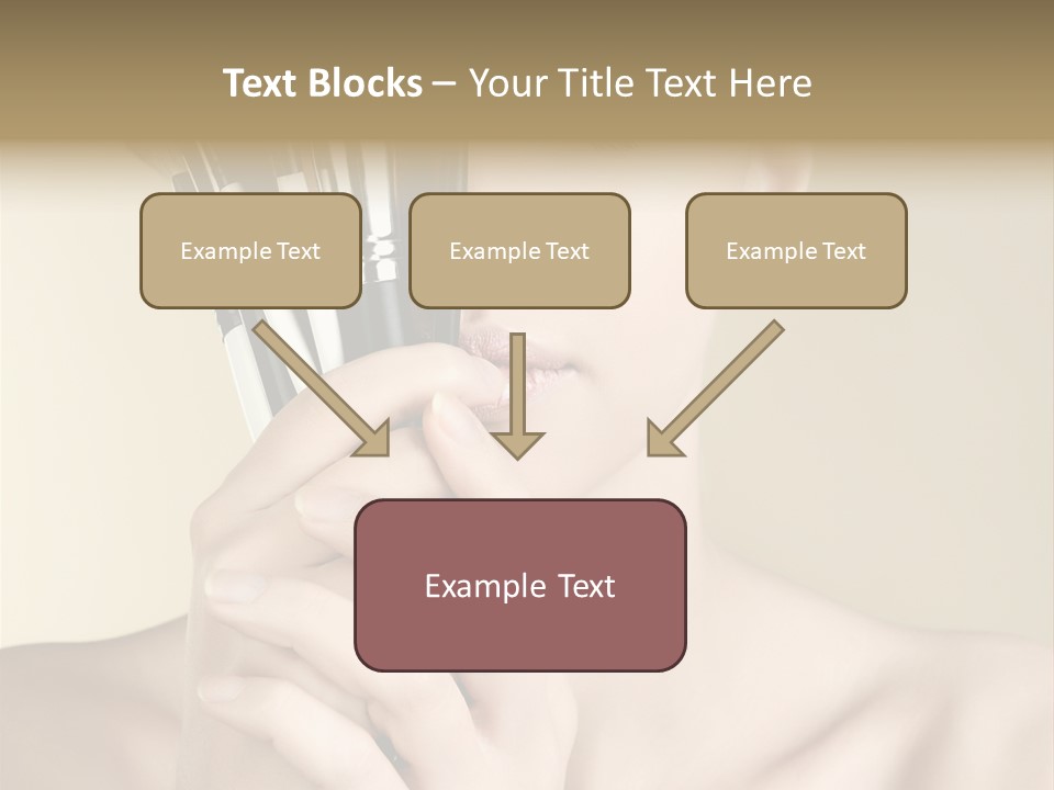 Model People Natural PowerPoint Template