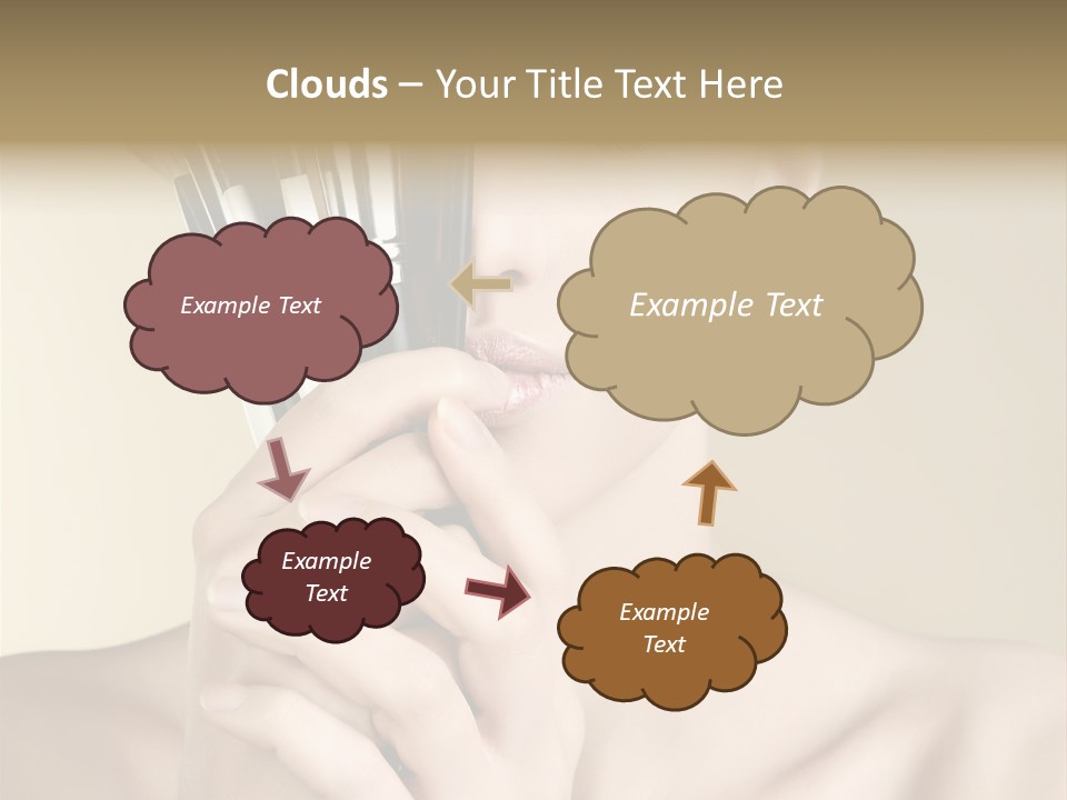 Model People Natural PowerPoint Template