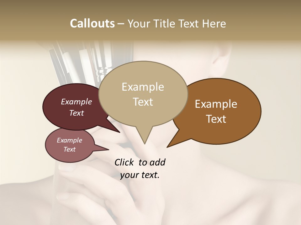 Model People Natural PowerPoint Template