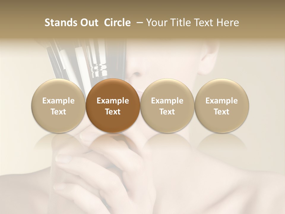 Model People Natural PowerPoint Template