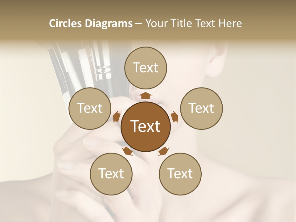 Model People Natural PowerPoint Template