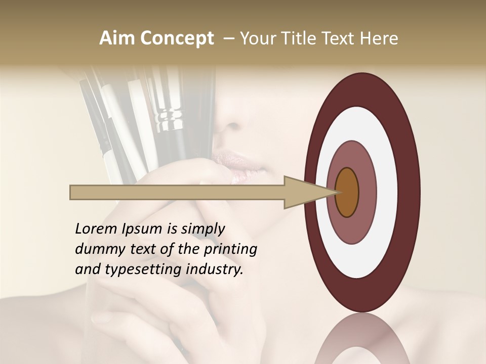 Model People Natural PowerPoint Template