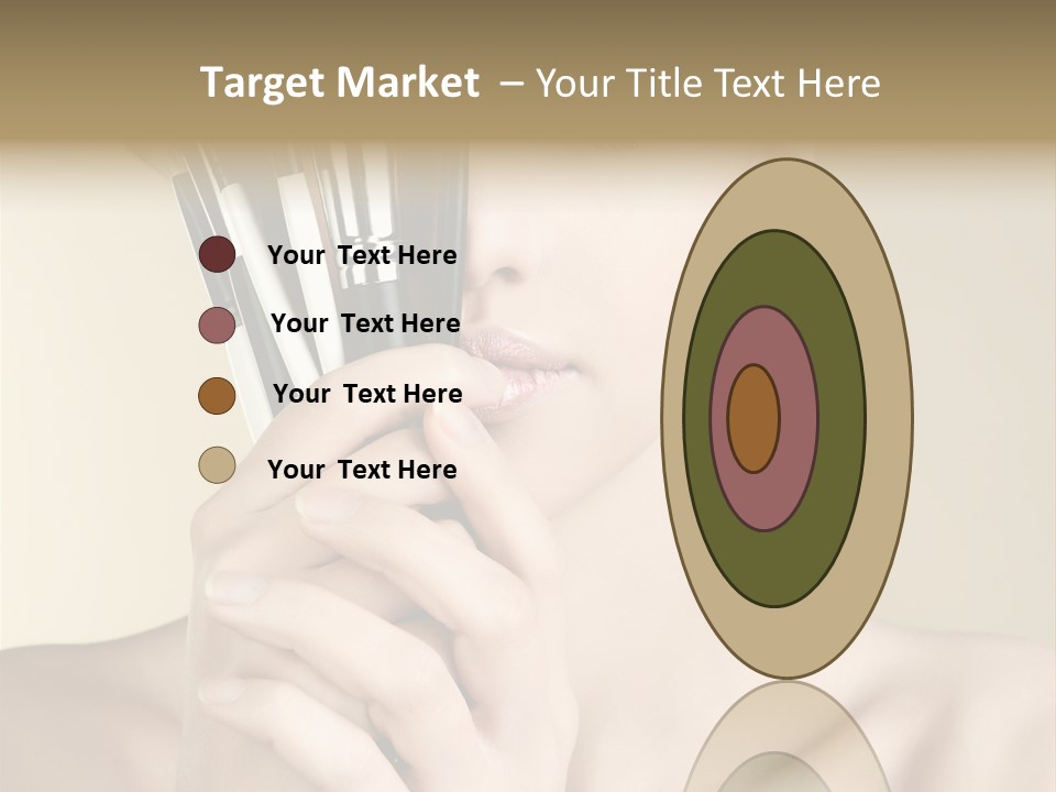 Model People Natural PowerPoint Template