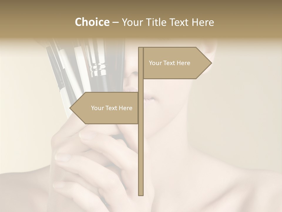 Model People Natural PowerPoint Template