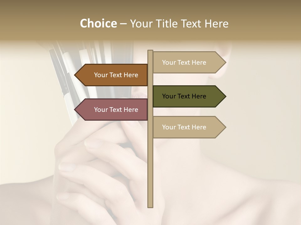 Model People Natural PowerPoint Template