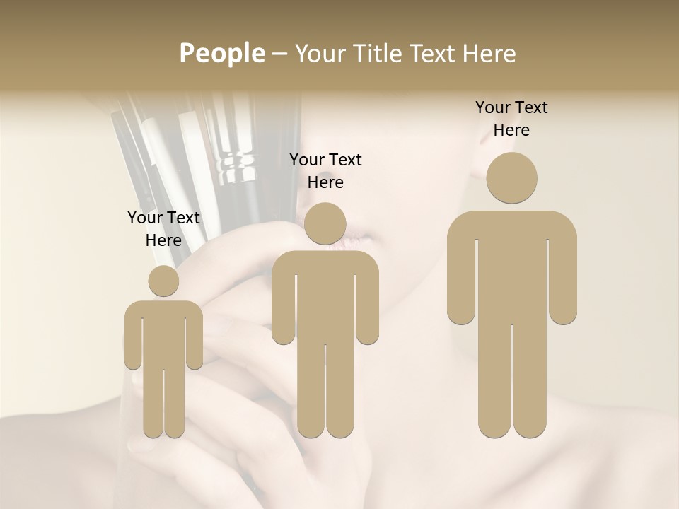 Model People Natural PowerPoint Template