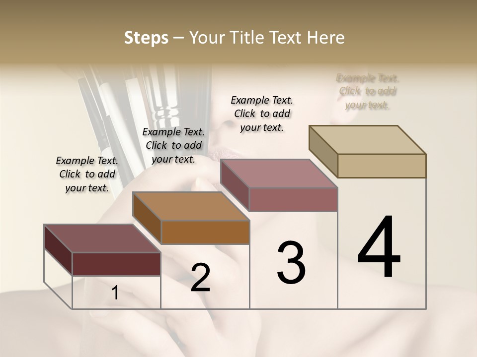 Model People Natural PowerPoint Template