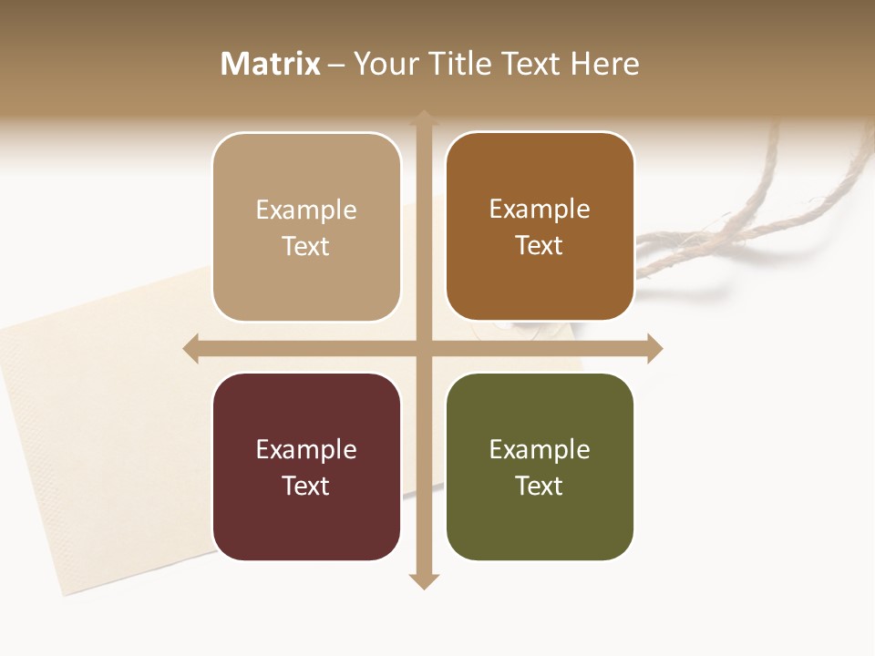 One Twine Notice PowerPoint Template