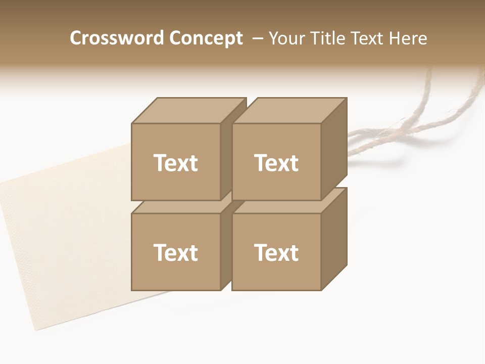 One Twine Notice PowerPoint Template