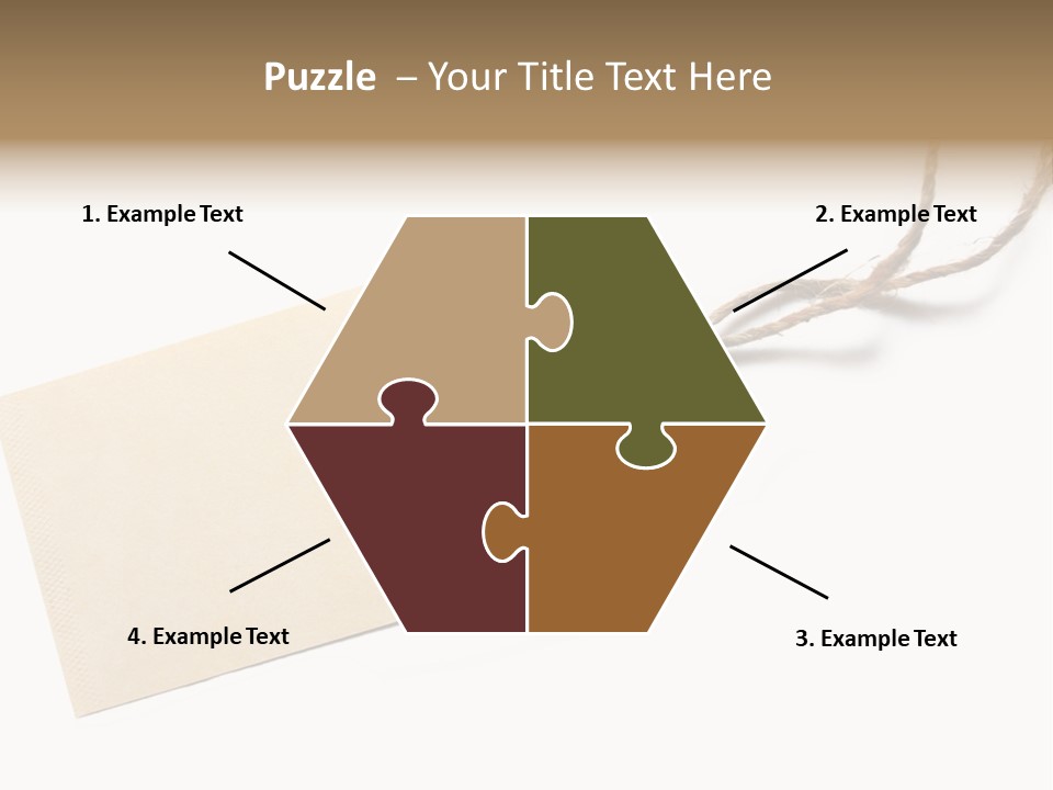 One Twine Notice PowerPoint Template