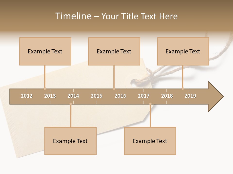 One Twine Notice PowerPoint Template