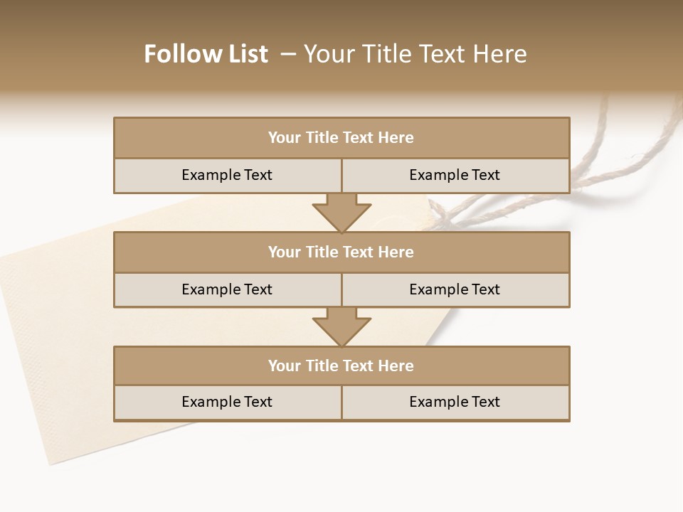 One Twine Notice PowerPoint Template