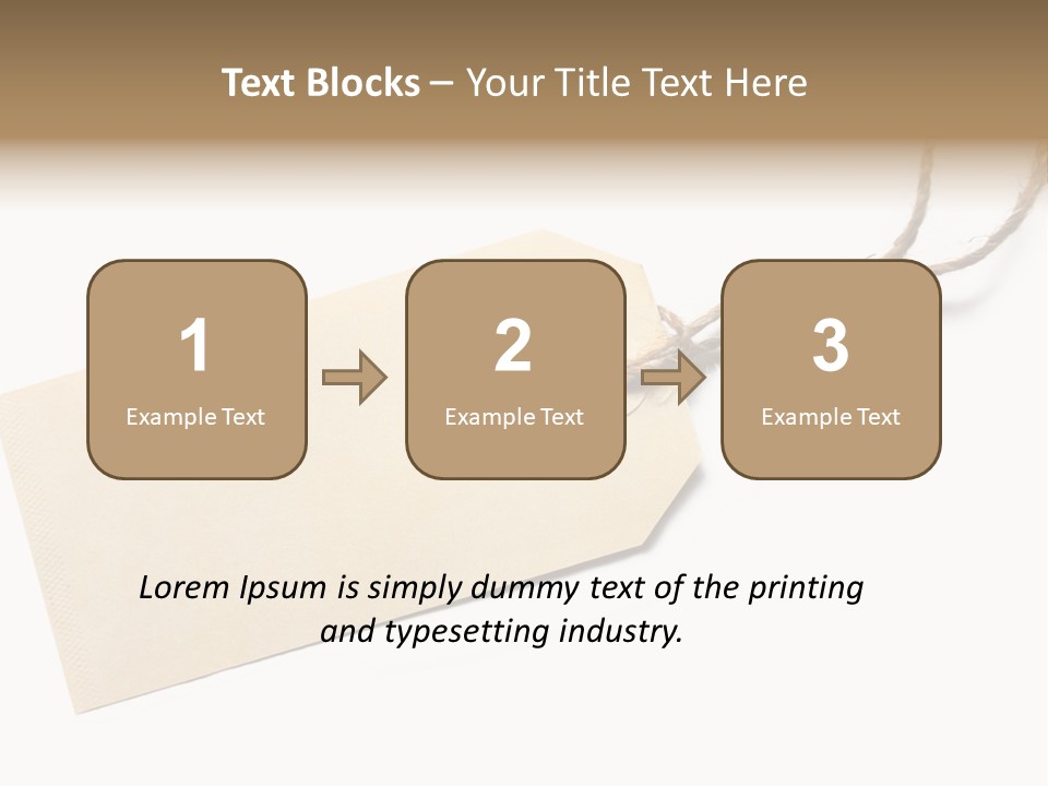One Twine Notice PowerPoint Template