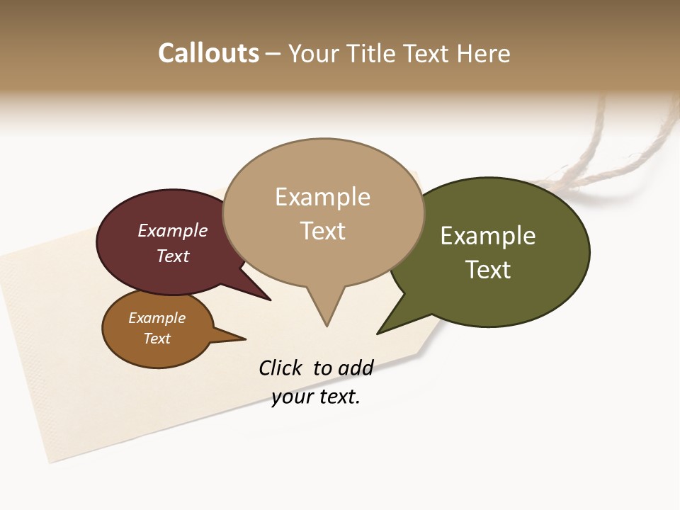One Twine Notice PowerPoint Template