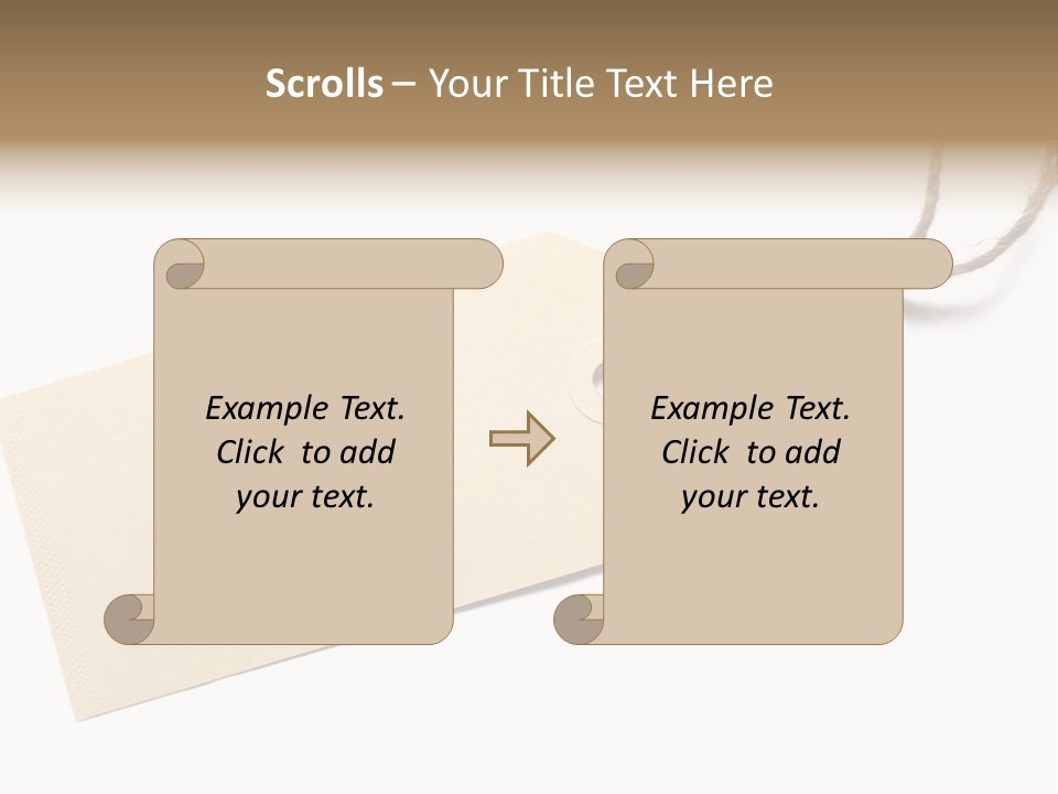 One Twine Notice PowerPoint Template