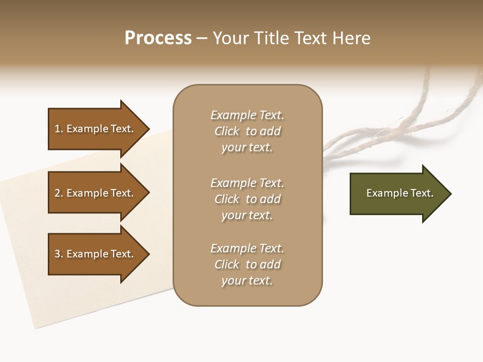 One Twine Notice PowerPoint Template