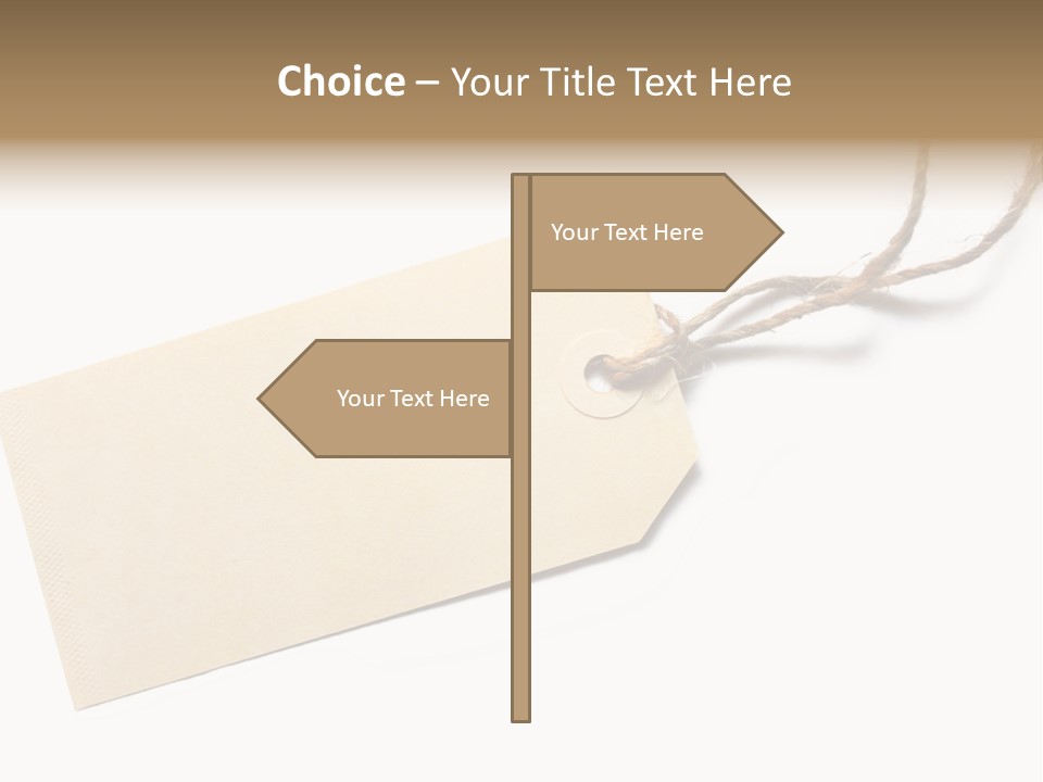 One Twine Notice PowerPoint Template