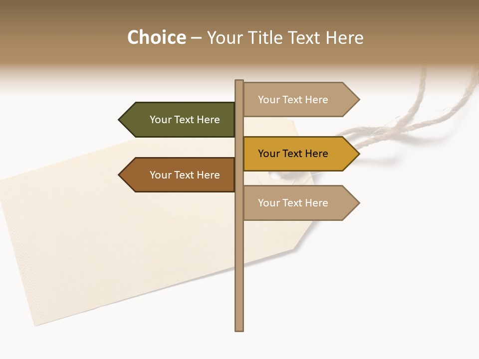 One Twine Notice PowerPoint Template