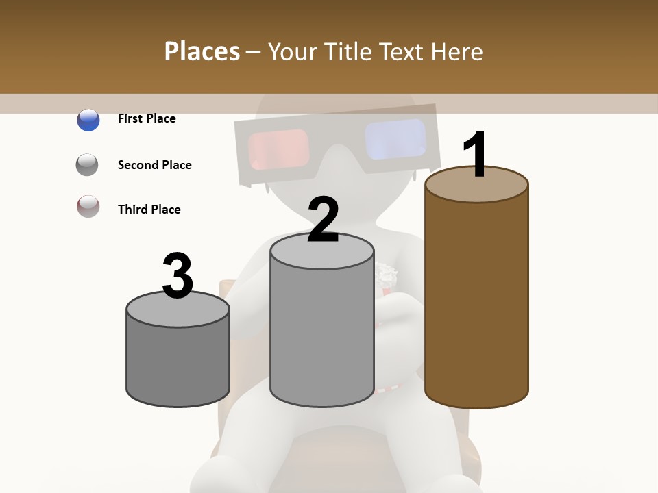 Entertainment Chair Cute PowerPoint Template