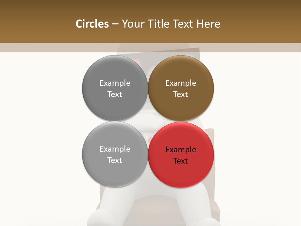 Entertainment Chair Cute PowerPoint Template