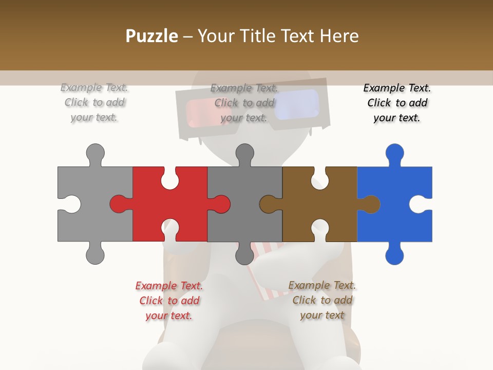 Entertainment Chair Cute PowerPoint Template