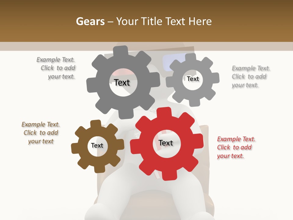 Entertainment Chair Cute PowerPoint Template