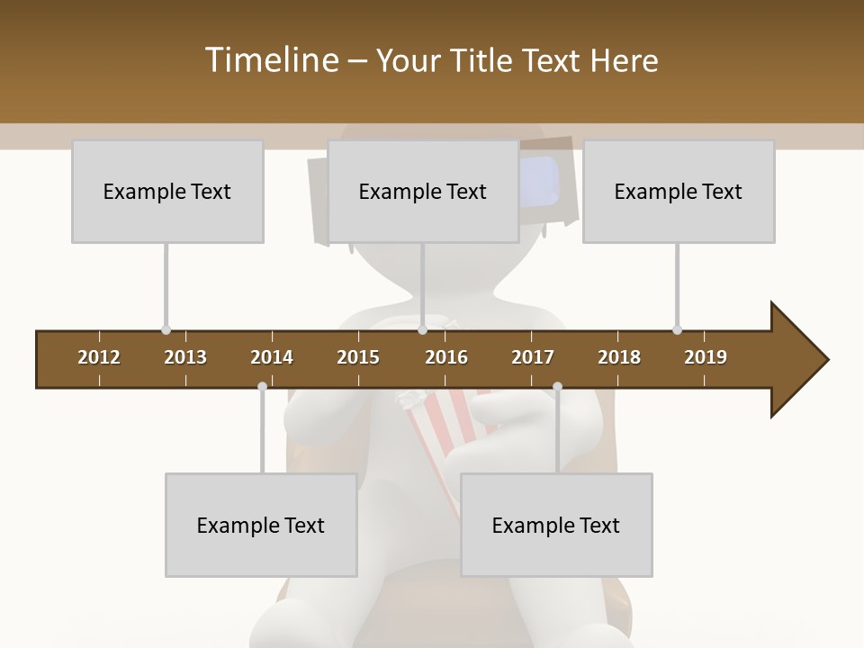 Entertainment Chair Cute PowerPoint Template