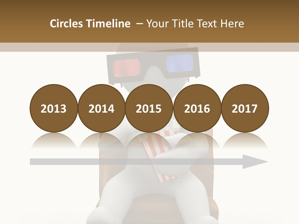 Entertainment Chair Cute PowerPoint Template