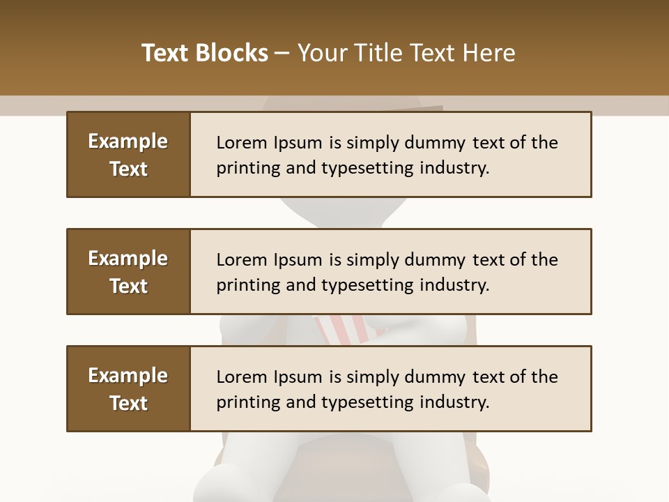 Entertainment Chair Cute PowerPoint Template