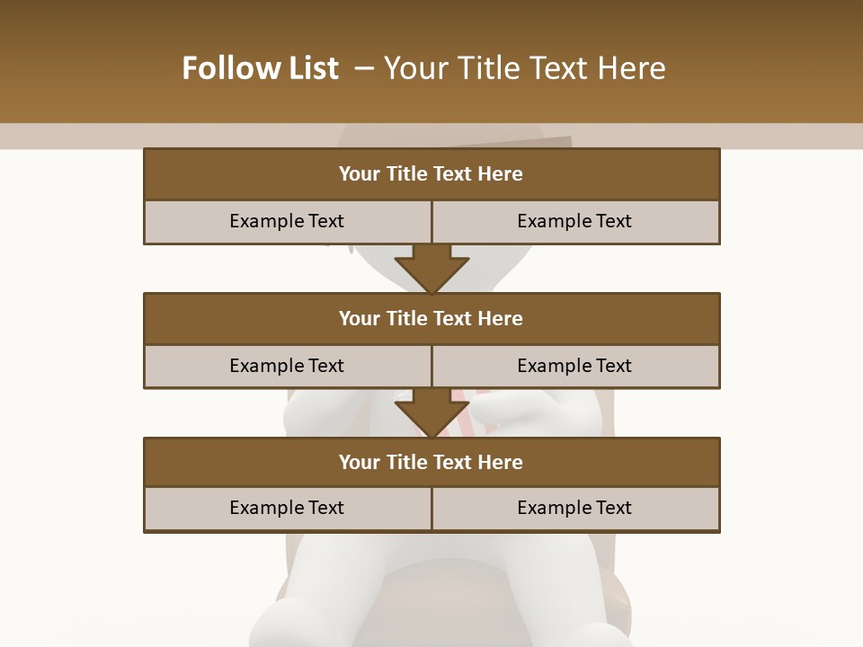 Entertainment Chair Cute PowerPoint Template