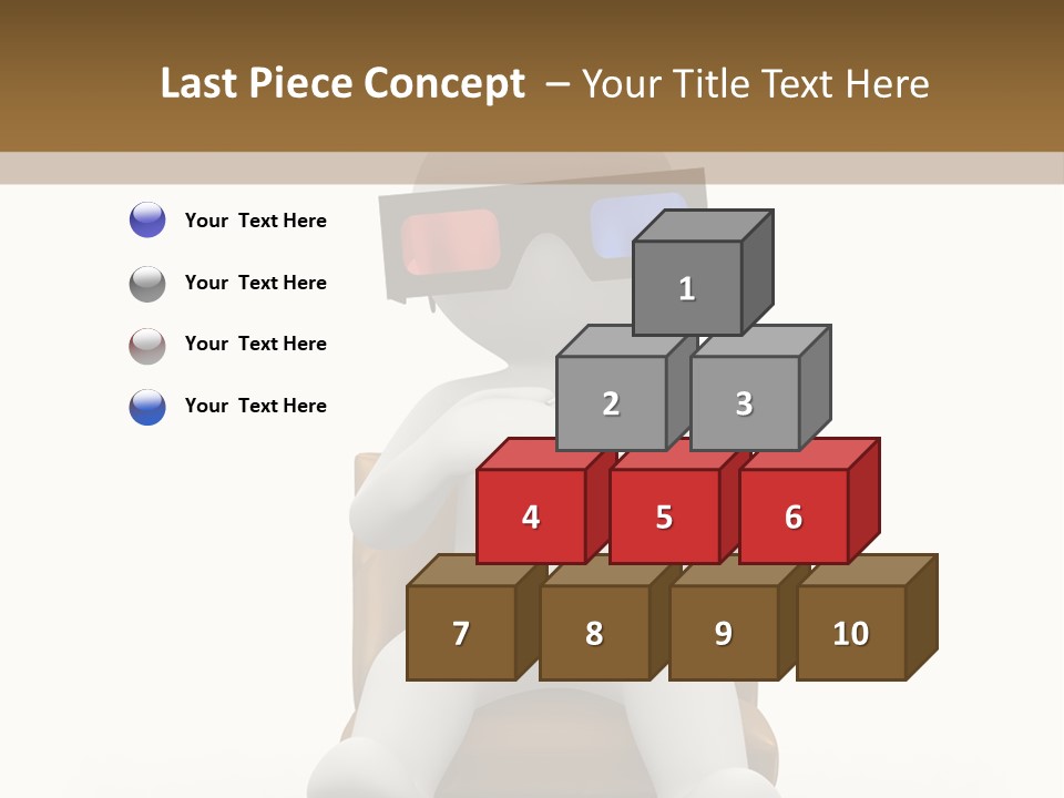 Entertainment Chair Cute PowerPoint Template