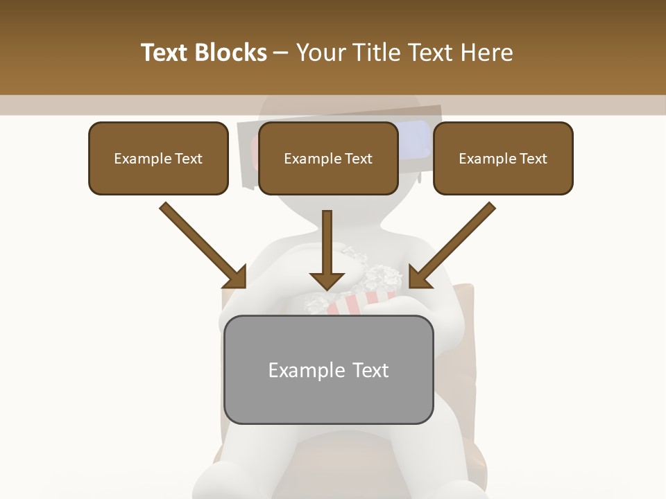 Entertainment Chair Cute PowerPoint Template