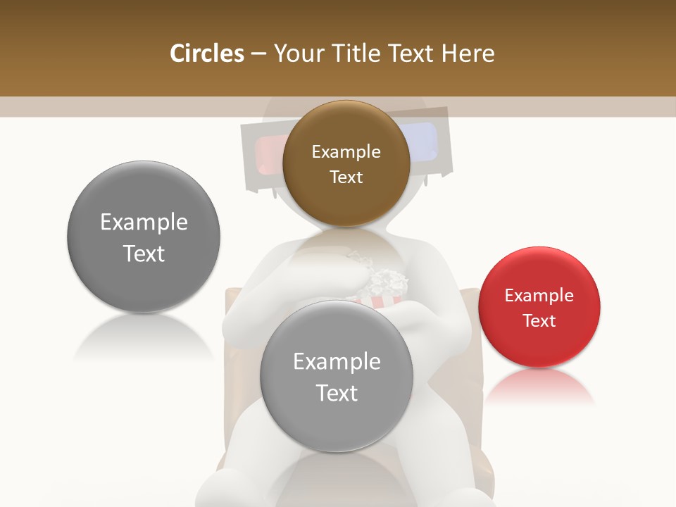 Entertainment Chair Cute PowerPoint Template