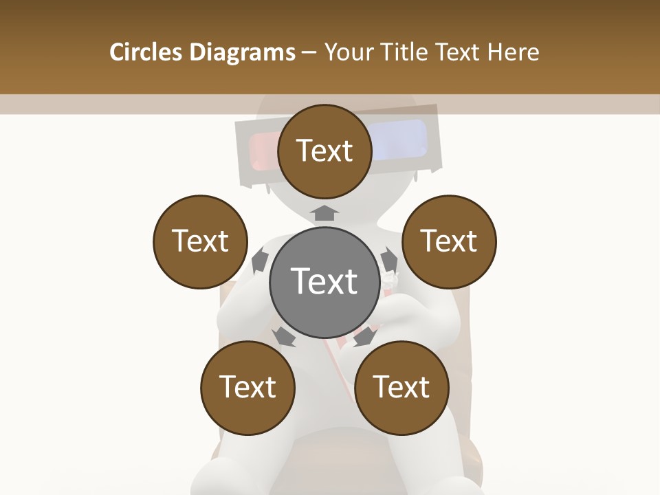 Entertainment Chair Cute PowerPoint Template