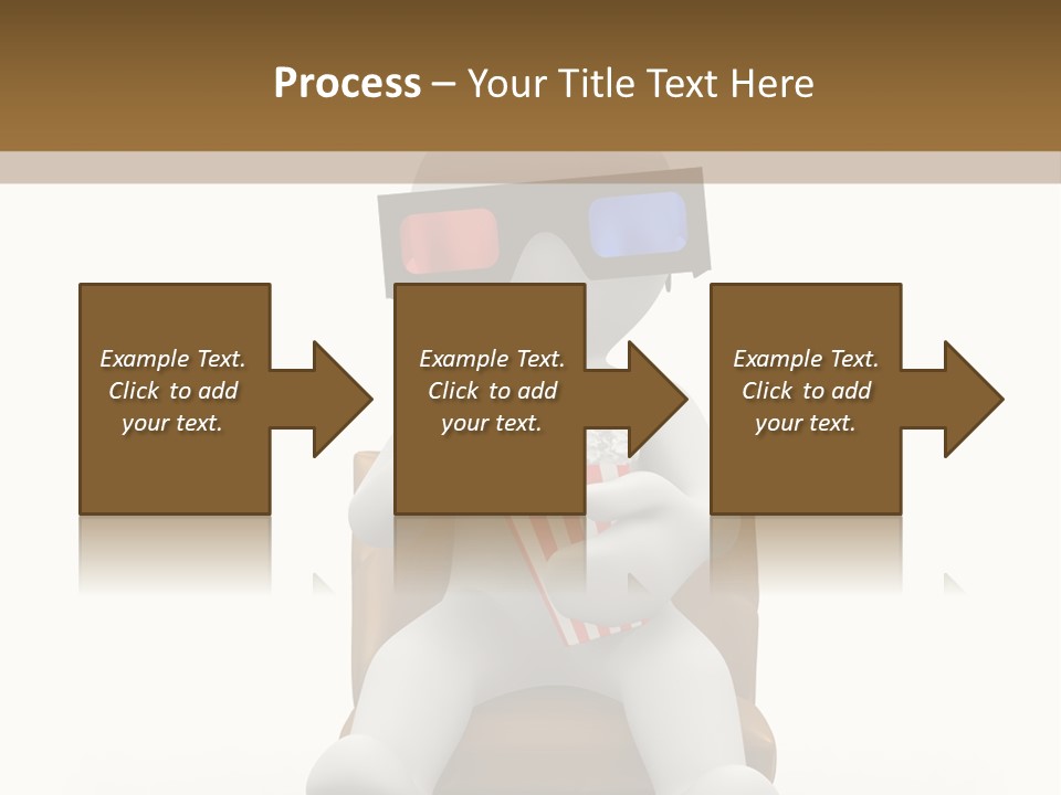 Entertainment Chair Cute PowerPoint Template