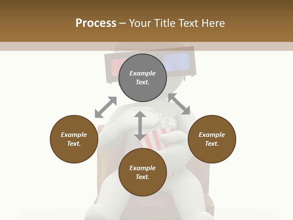 Entertainment Chair Cute PowerPoint Template