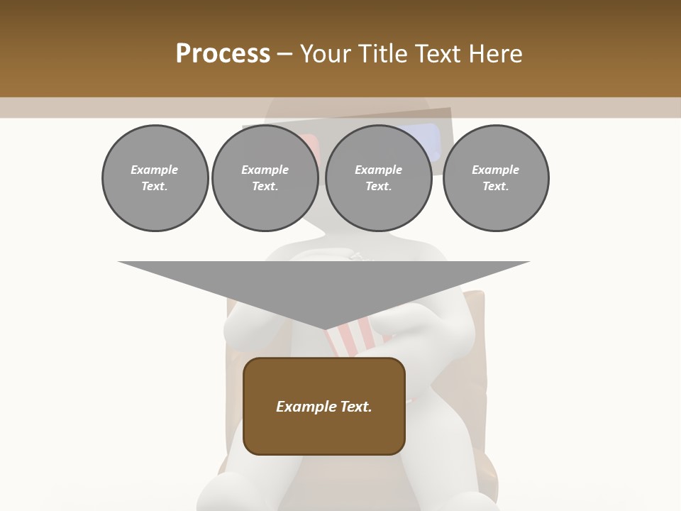 Entertainment Chair Cute PowerPoint Template