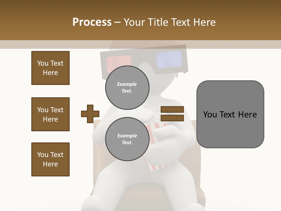 Entertainment Chair Cute PowerPoint Template