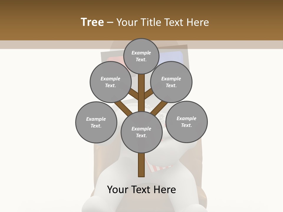 Entertainment Chair Cute PowerPoint Template