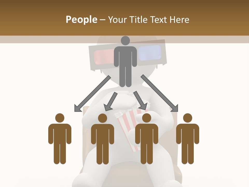 Entertainment Chair Cute PowerPoint Template