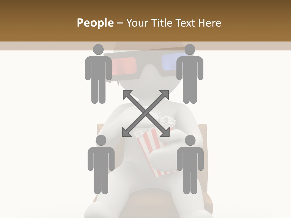 Entertainment Chair Cute PowerPoint Template