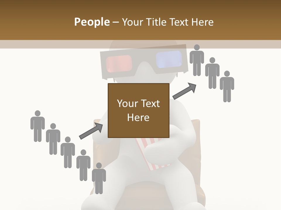 Entertainment Chair Cute PowerPoint Template