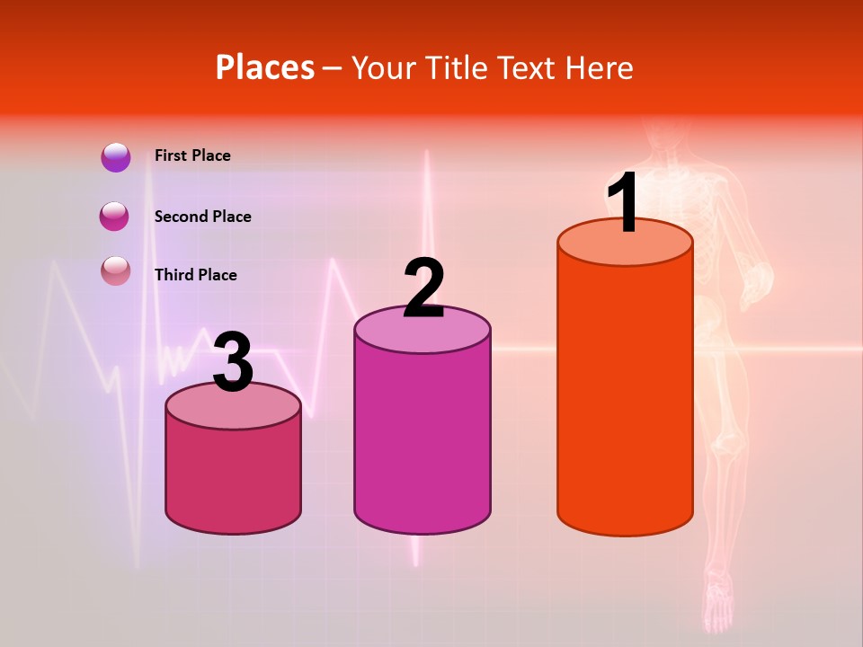 Education Disease Graph PowerPoint Template