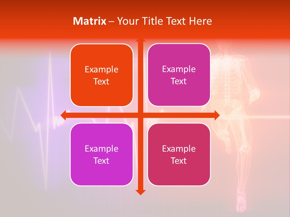 Education Disease Graph PowerPoint Template