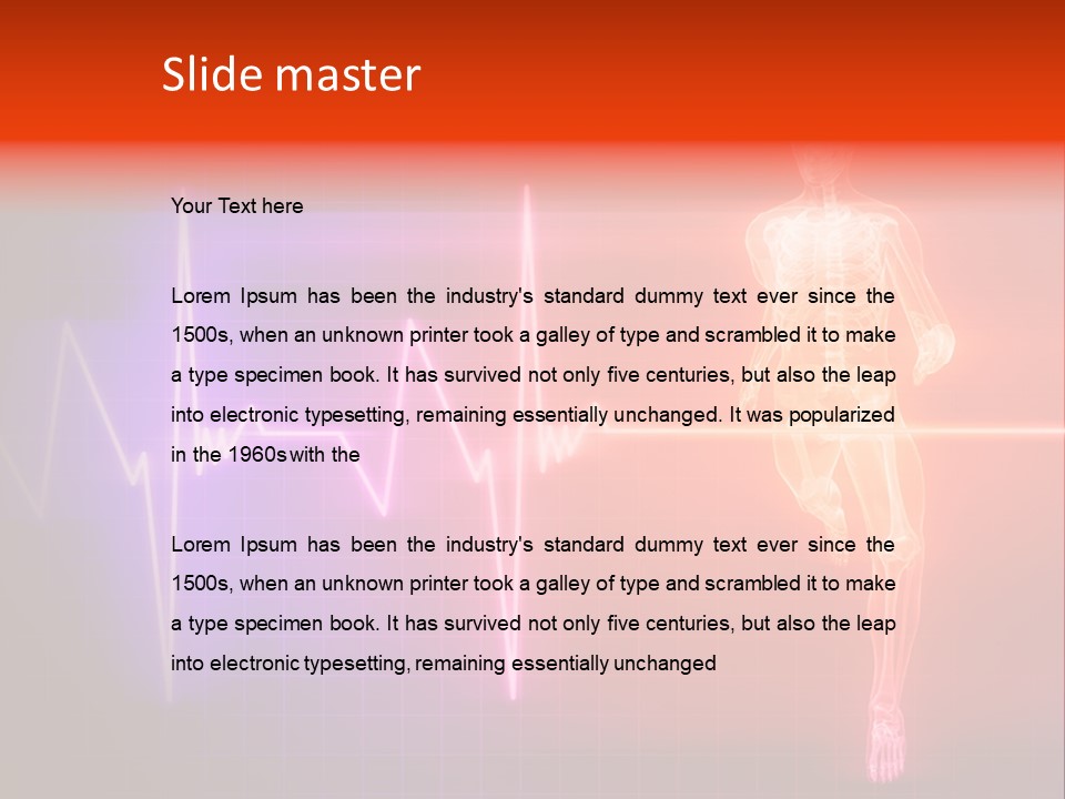 Education Disease Graph PowerPoint Template