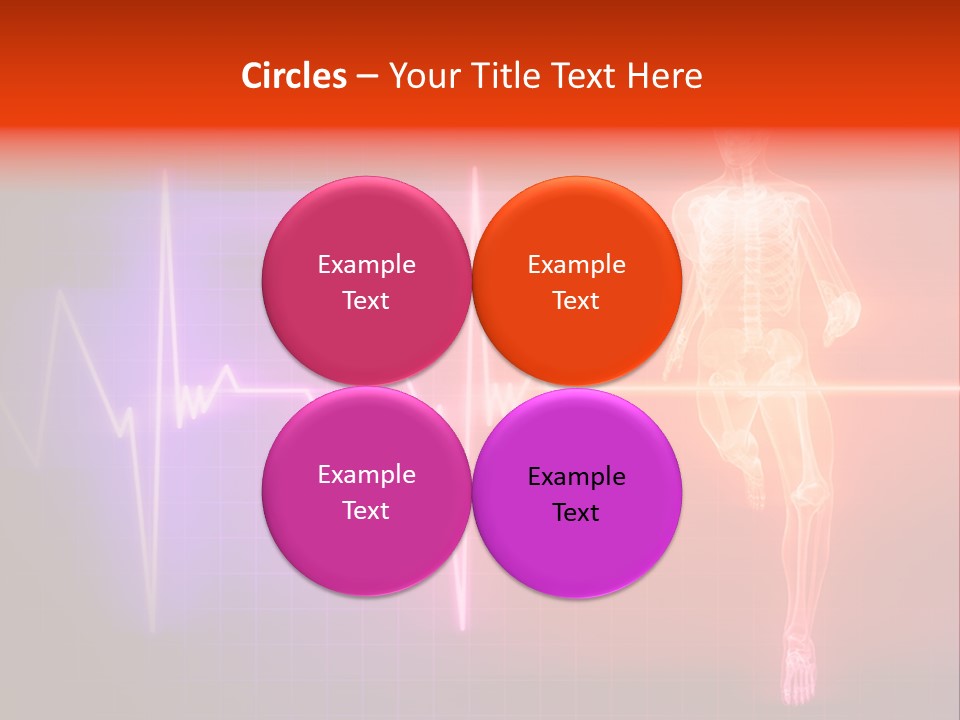 Education Disease Graph PowerPoint Template